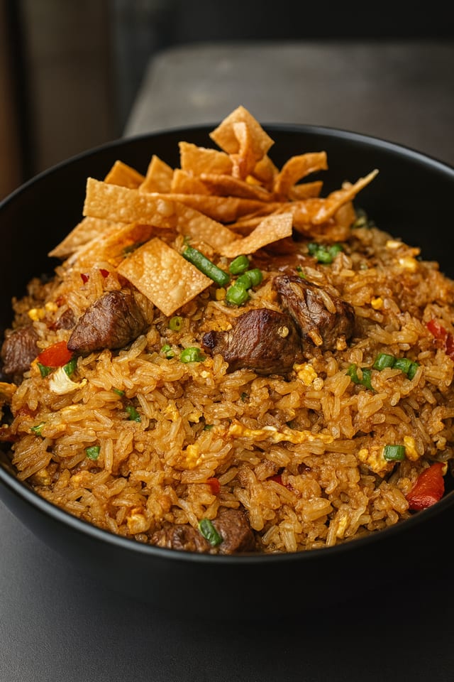 Chicken Yakimeshi (Fried Rice).