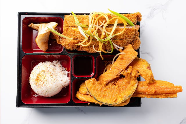 Tonkatsu Bento.