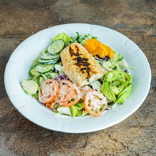 Grilled Salmon Salad