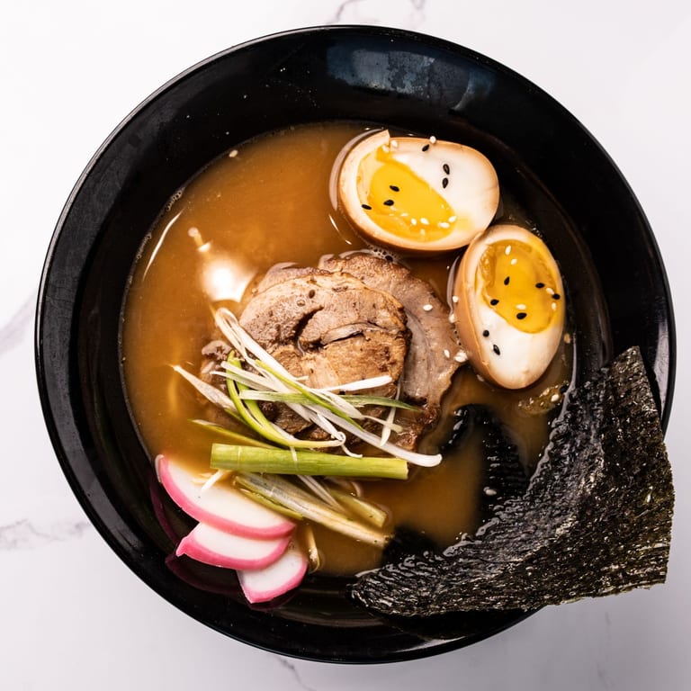 Savor our authentic ramen